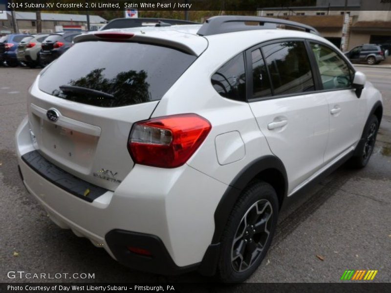 Satin White Pearl / Ivory 2014 Subaru XV Crosstrek 2.0i Limited