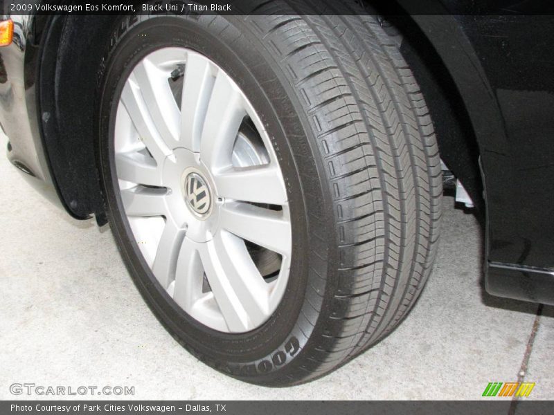 Black Uni / Titan Black 2009 Volkswagen Eos Komfort