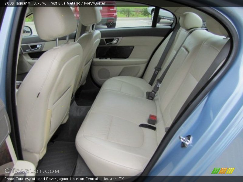Frost Blue Metallic / Ivory/Oyster 2009 Jaguar XF Luxury