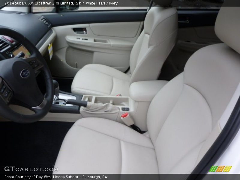 Satin White Pearl / Ivory 2014 Subaru XV Crosstrek 2.0i Limited