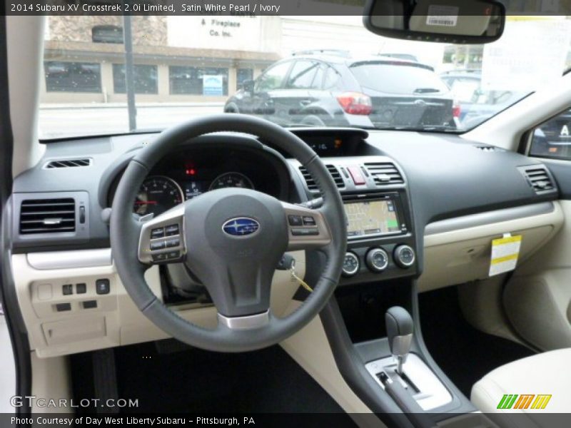Satin White Pearl / Ivory 2014 Subaru XV Crosstrek 2.0i Limited