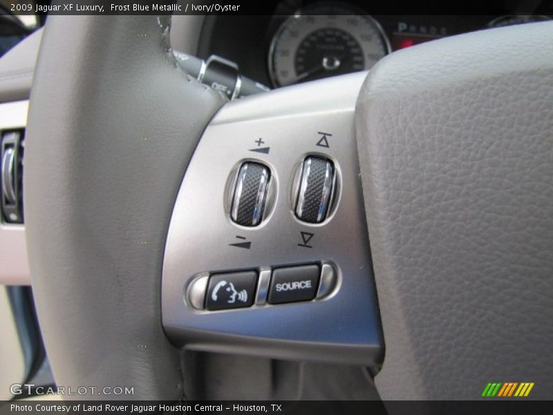 Frost Blue Metallic / Ivory/Oyster 2009 Jaguar XF Luxury