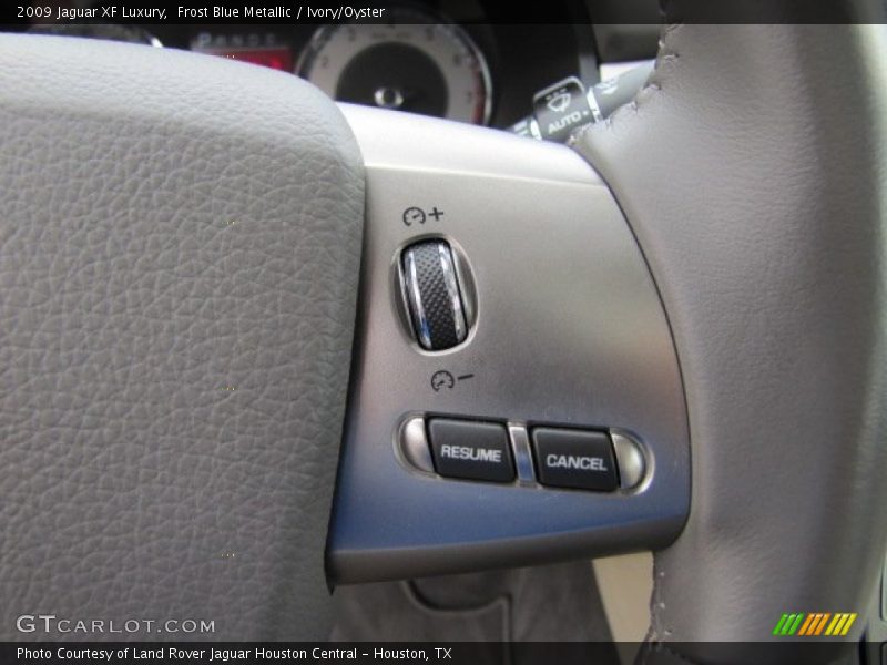 Frost Blue Metallic / Ivory/Oyster 2009 Jaguar XF Luxury