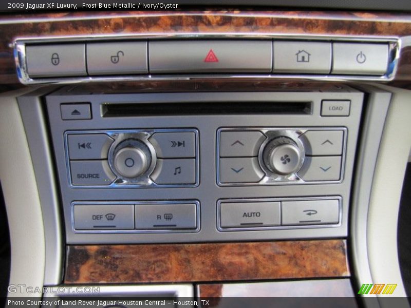 Frost Blue Metallic / Ivory/Oyster 2009 Jaguar XF Luxury