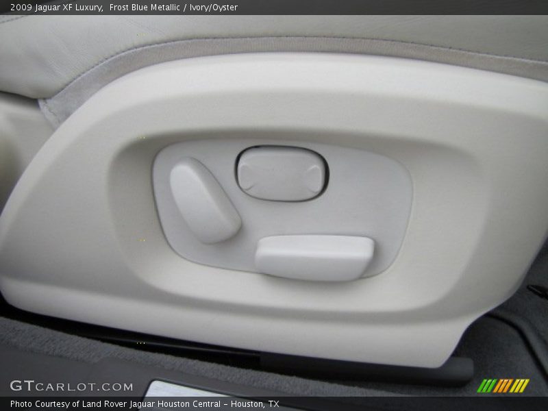 Frost Blue Metallic / Ivory/Oyster 2009 Jaguar XF Luxury