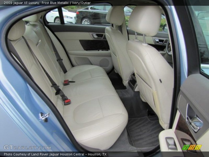 Frost Blue Metallic / Ivory/Oyster 2009 Jaguar XF Luxury