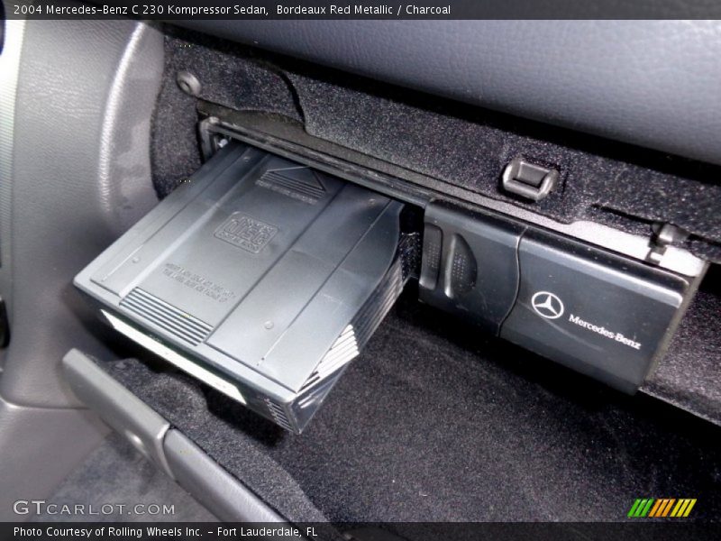 Bordeaux Red Metallic / Charcoal 2004 Mercedes-Benz C 230 Kompressor Sedan