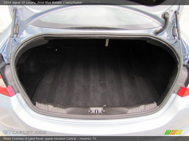Frost Blue Metallic / Ivory/Oyster 2009 Jaguar XF Luxury