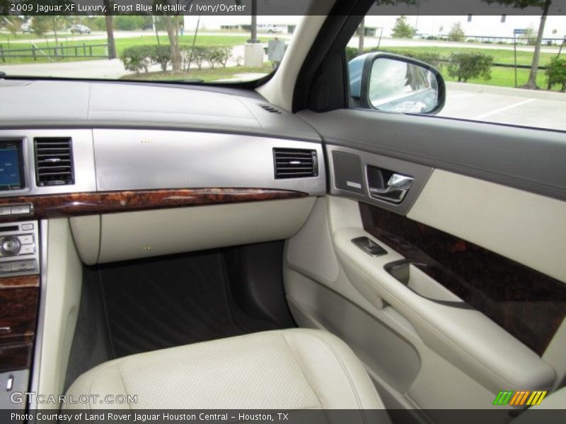 Frost Blue Metallic / Ivory/Oyster 2009 Jaguar XF Luxury