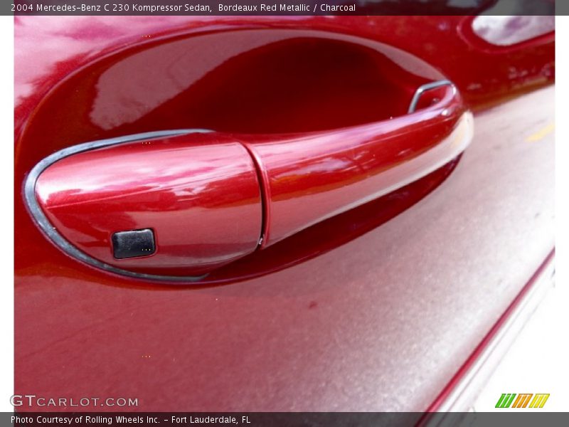 Bordeaux Red Metallic / Charcoal 2004 Mercedes-Benz C 230 Kompressor Sedan