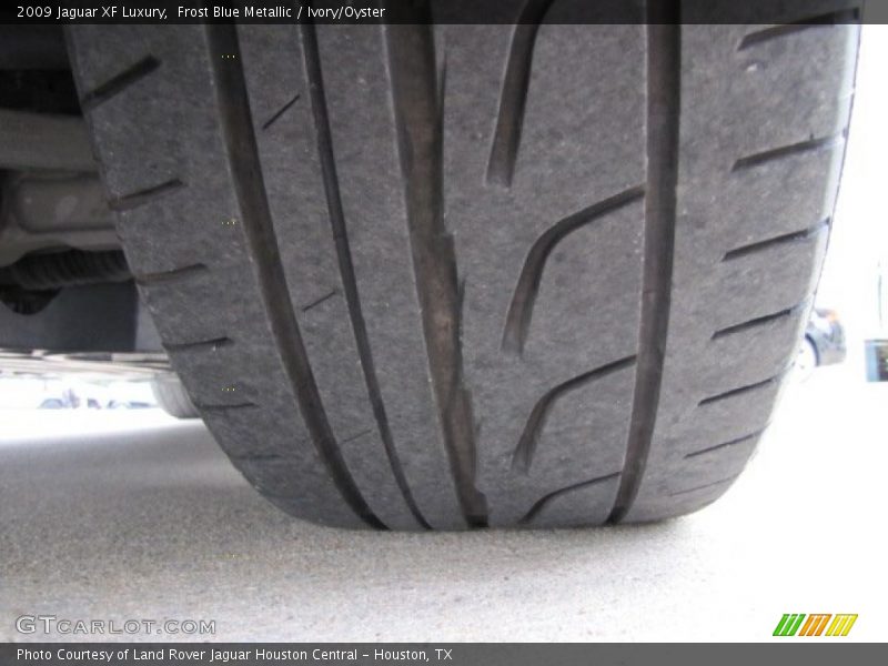Frost Blue Metallic / Ivory/Oyster 2009 Jaguar XF Luxury