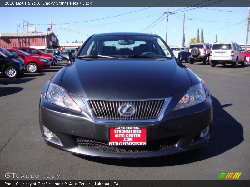 Smoky Granite Mica / Black 2010 Lexus IS 250