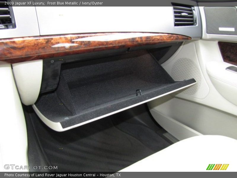 Frost Blue Metallic / Ivory/Oyster 2009 Jaguar XF Luxury