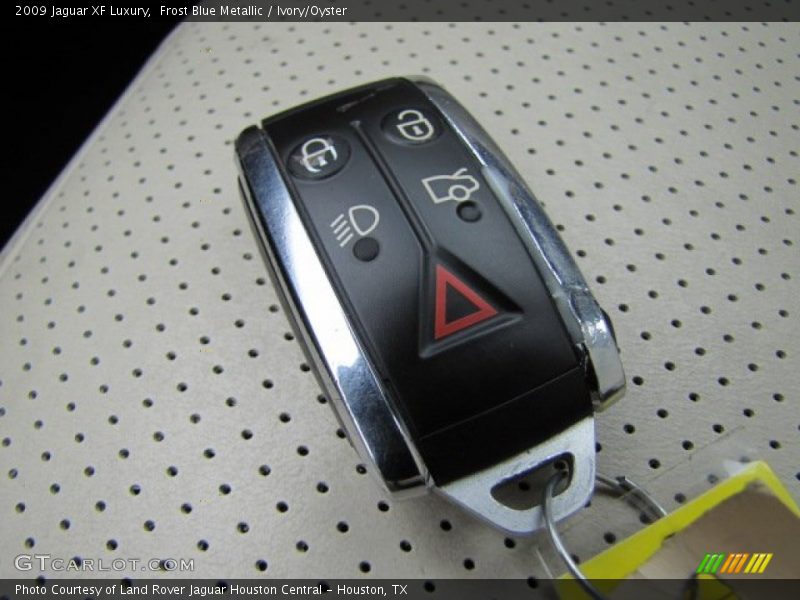 Frost Blue Metallic / Ivory/Oyster 2009 Jaguar XF Luxury