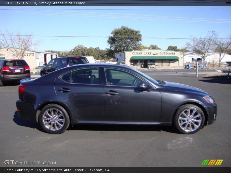 Smoky Granite Mica / Black 2010 Lexus IS 250