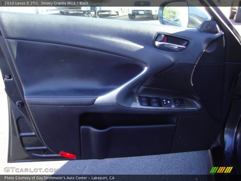 Smoky Granite Mica / Black 2010 Lexus IS 250