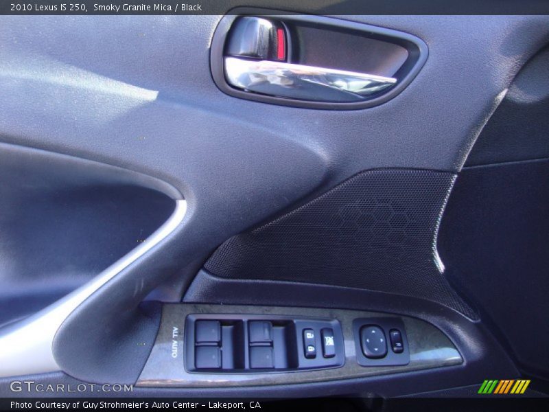 Smoky Granite Mica / Black 2010 Lexus IS 250