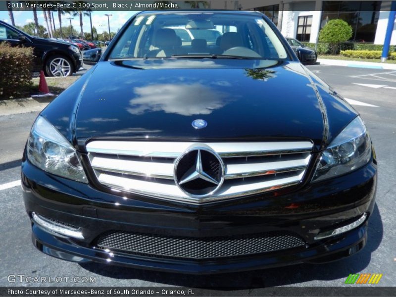 Black / Almond/Mocha 2011 Mercedes-Benz C 300 Sport