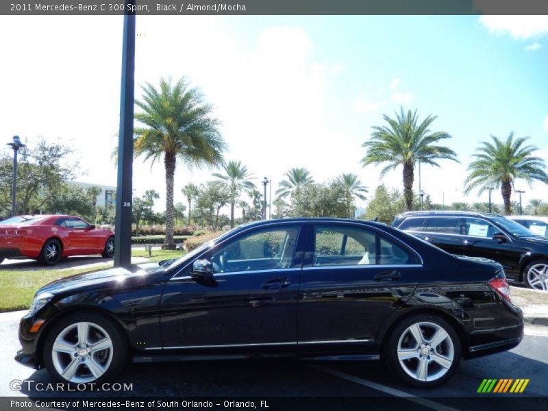 Black / Almond/Mocha 2011 Mercedes-Benz C 300 Sport