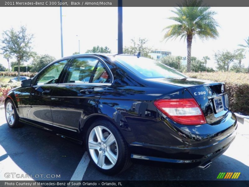 Black / Almond/Mocha 2011 Mercedes-Benz C 300 Sport