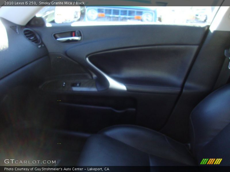 Smoky Granite Mica / Black 2010 Lexus IS 250