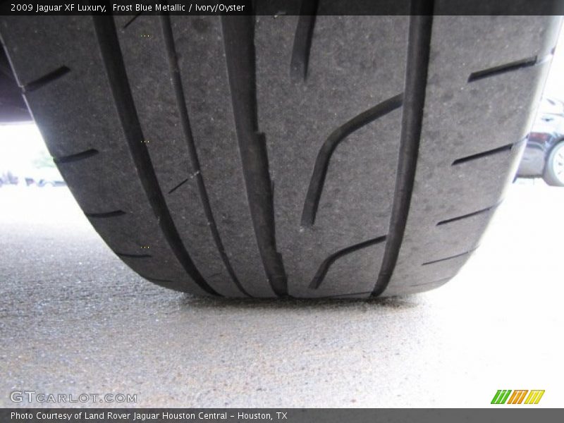 Frost Blue Metallic / Ivory/Oyster 2009 Jaguar XF Luxury