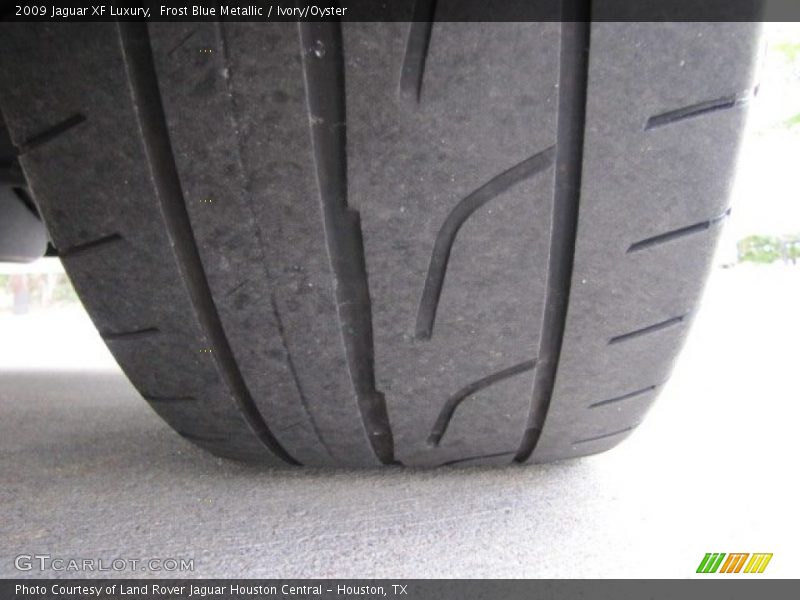 Frost Blue Metallic / Ivory/Oyster 2009 Jaguar XF Luxury