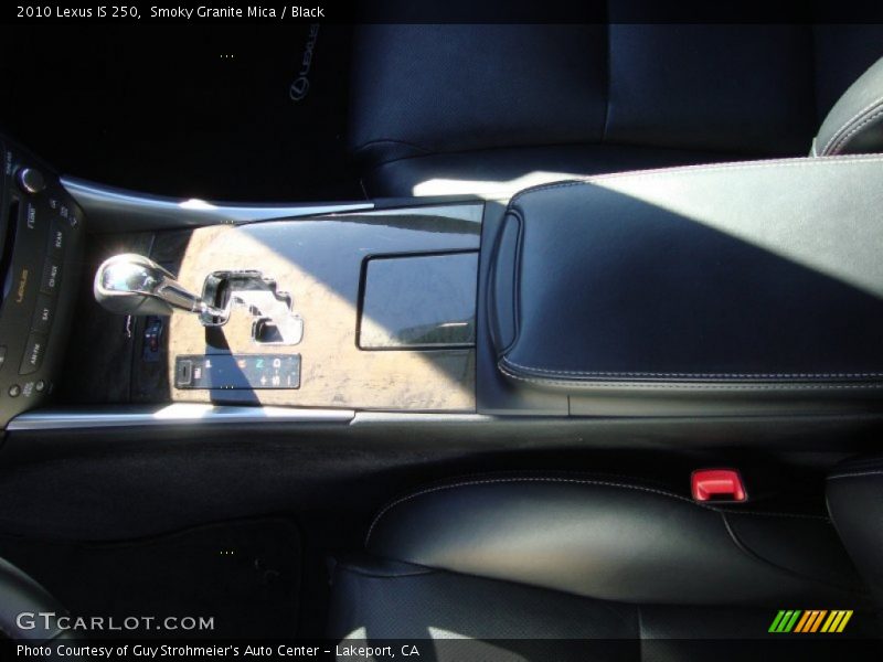 Smoky Granite Mica / Black 2010 Lexus IS 250