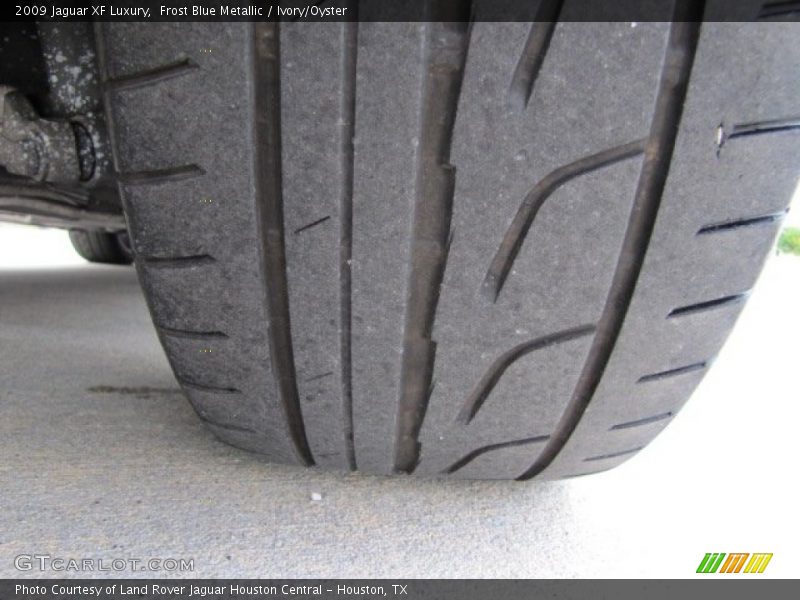 Frost Blue Metallic / Ivory/Oyster 2009 Jaguar XF Luxury