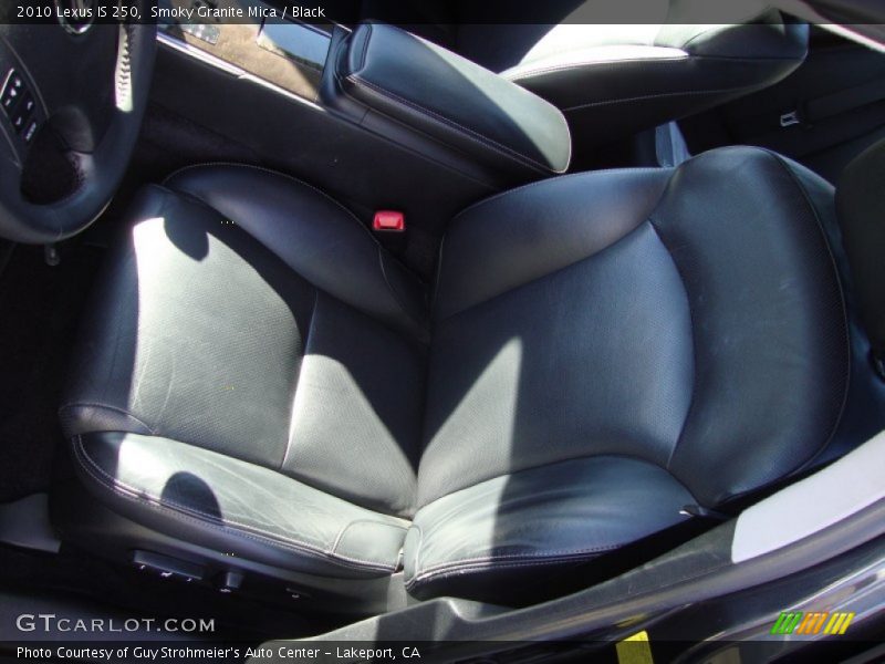 Smoky Granite Mica / Black 2010 Lexus IS 250