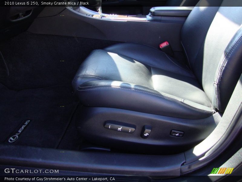 Smoky Granite Mica / Black 2010 Lexus IS 250