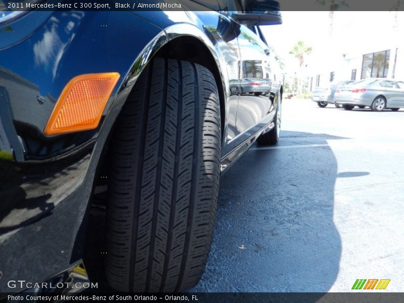 Black / Almond/Mocha 2011 Mercedes-Benz C 300 Sport