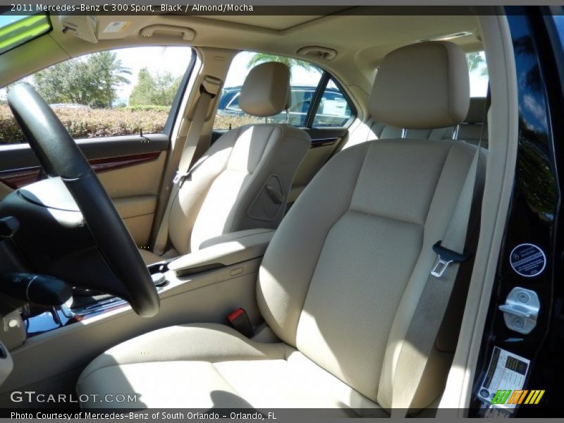 Black / Almond/Mocha 2011 Mercedes-Benz C 300 Sport