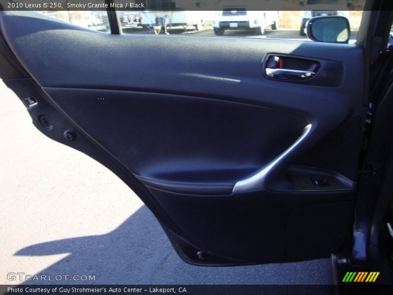 Smoky Granite Mica / Black 2010 Lexus IS 250