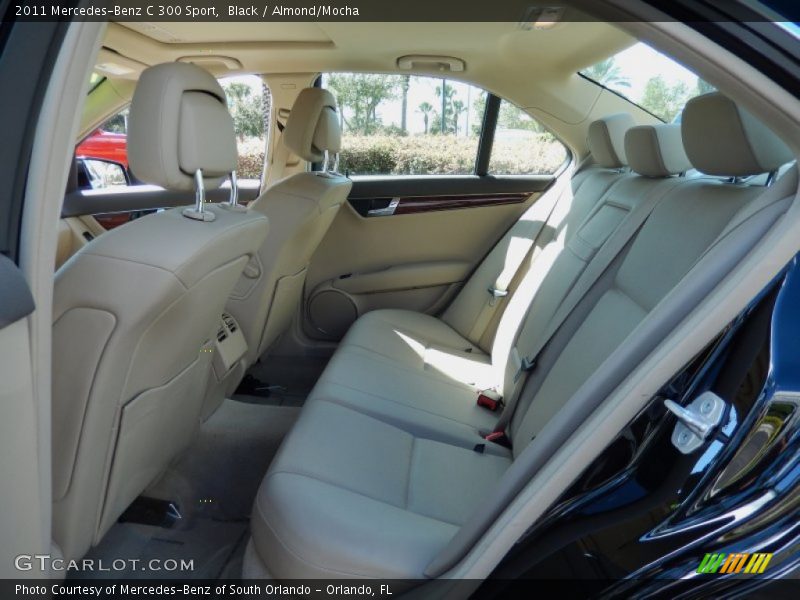 Black / Almond/Mocha 2011 Mercedes-Benz C 300 Sport