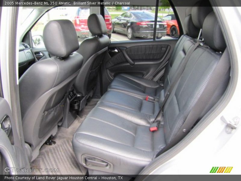 Brilliant Silver Metallic / Charcoal 2005 Mercedes-Benz ML 350 4Matic