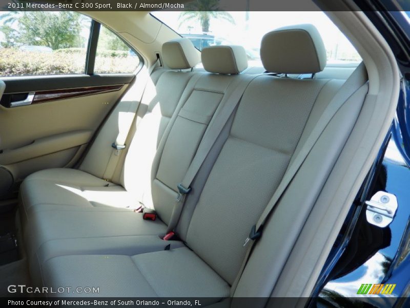Black / Almond/Mocha 2011 Mercedes-Benz C 300 Sport
