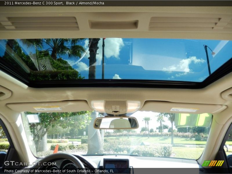 Black / Almond/Mocha 2011 Mercedes-Benz C 300 Sport