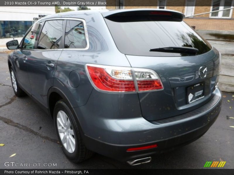 Dolphin Gray Mica / Black 2010 Mazda CX-9 Touring AWD