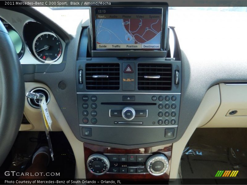 Black / Almond/Mocha 2011 Mercedes-Benz C 300 Sport