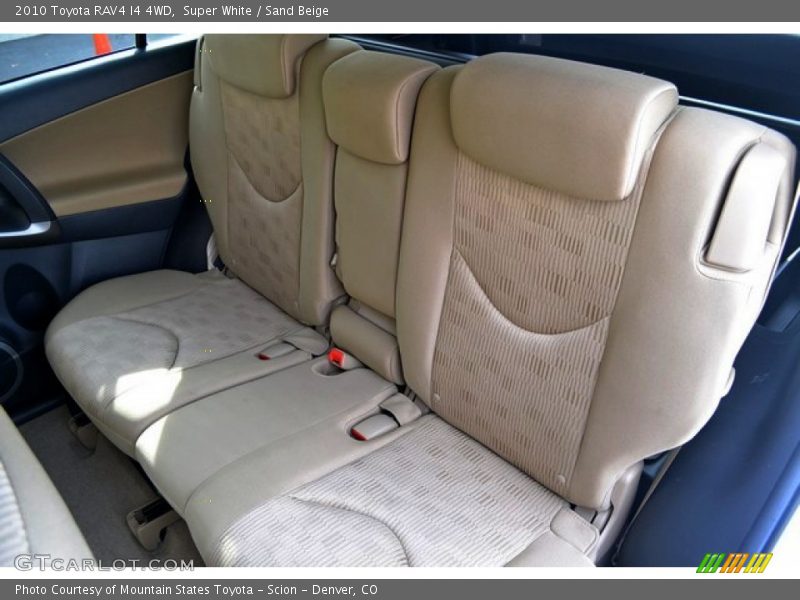 Super White / Sand Beige 2010 Toyota RAV4 I4 4WD