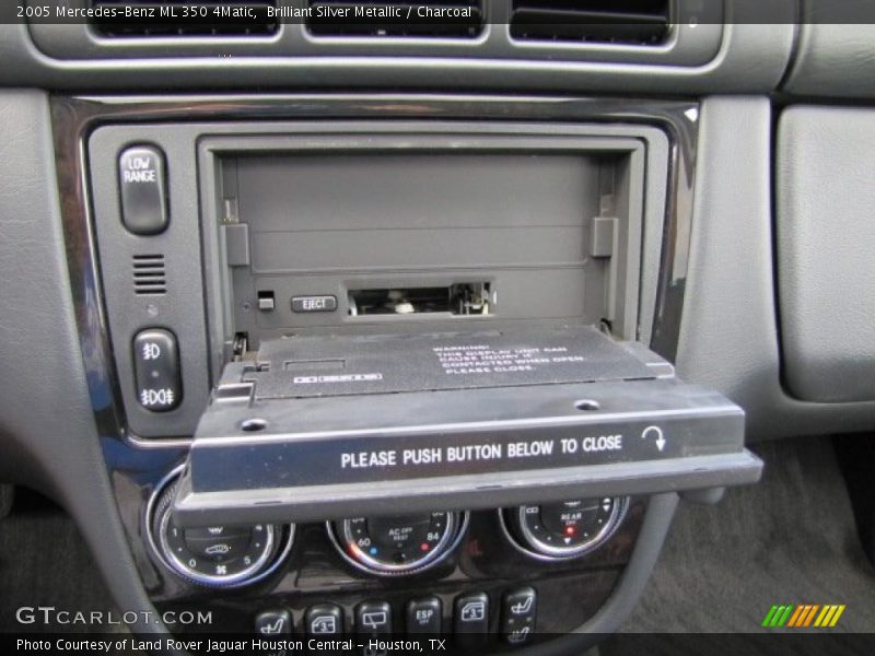 Brilliant Silver Metallic / Charcoal 2005 Mercedes-Benz ML 350 4Matic