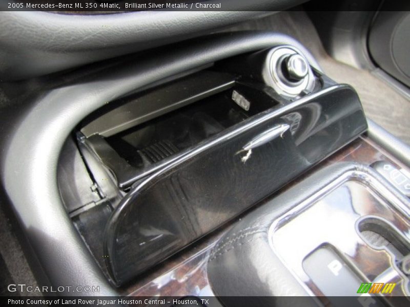 Brilliant Silver Metallic / Charcoal 2005 Mercedes-Benz ML 350 4Matic