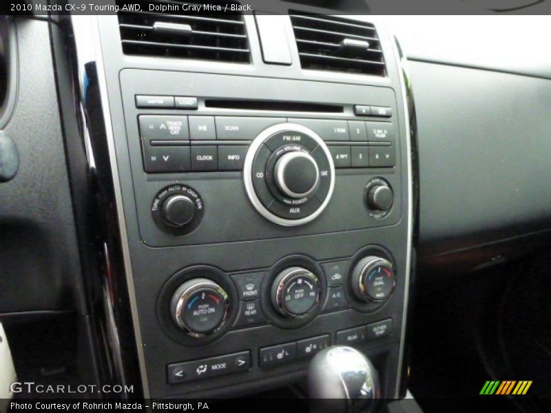Dolphin Gray Mica / Black 2010 Mazda CX-9 Touring AWD