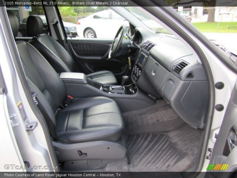 Brilliant Silver Metallic / Charcoal 2005 Mercedes-Benz ML 350 4Matic
