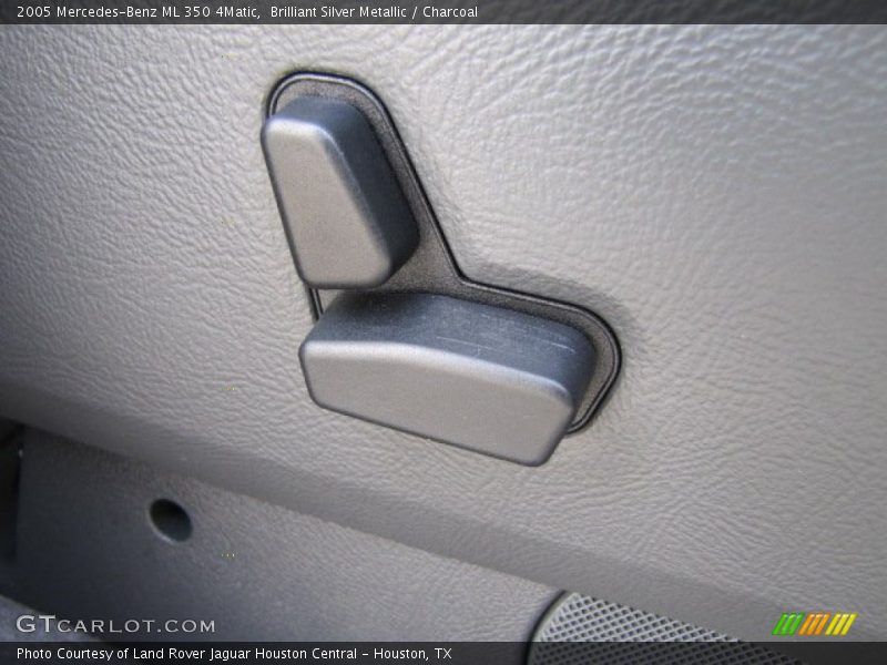 Brilliant Silver Metallic / Charcoal 2005 Mercedes-Benz ML 350 4Matic
