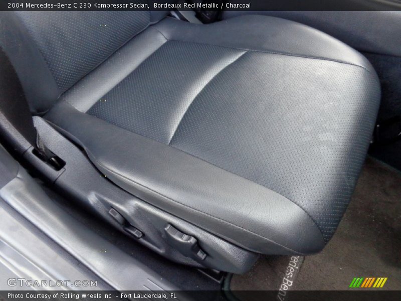 Bordeaux Red Metallic / Charcoal 2004 Mercedes-Benz C 230 Kompressor Sedan