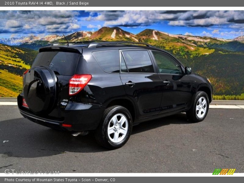 Black / Sand Beige 2010 Toyota RAV4 I4 4WD
