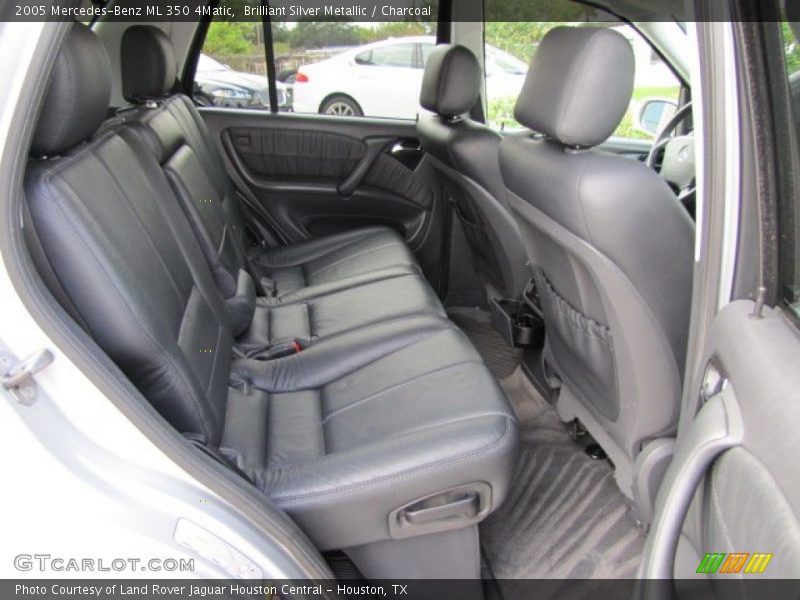 Brilliant Silver Metallic / Charcoal 2005 Mercedes-Benz ML 350 4Matic