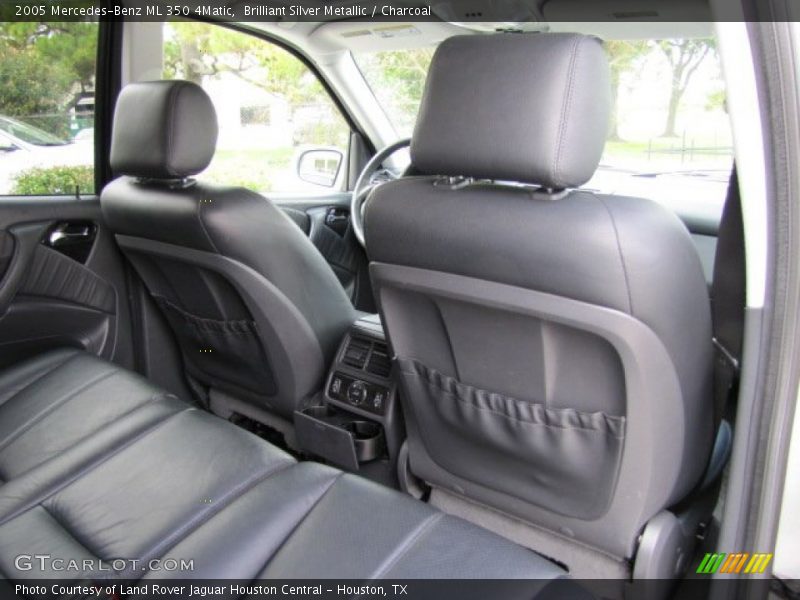 Brilliant Silver Metallic / Charcoal 2005 Mercedes-Benz ML 350 4Matic